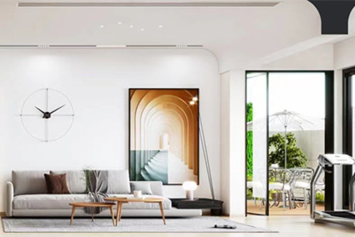 莆田市河濱花園現(xiàn)代簡(jiǎn)約風(fēng)格三居室裝修案例