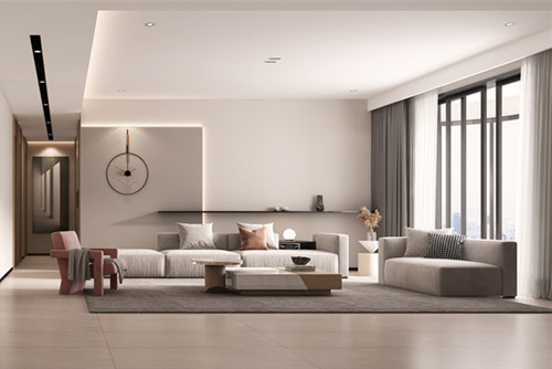 ?？谑胁擦治髟番F(xiàn)代簡(jiǎn)約風(fēng)格三居室裝修案例