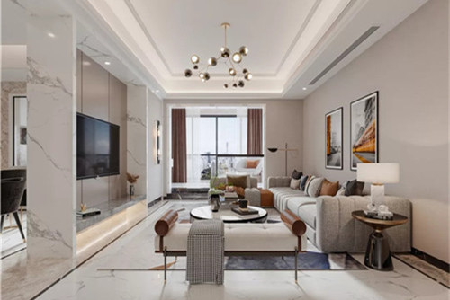 潮州市庵埠亨利北路工行宿舍現(xiàn)代簡約風(fēng)格三居室裝修案例