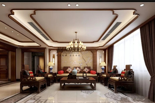 合肥市通和&middot;星辰同輝新中式風(fēng)格辦公空間裝修案例