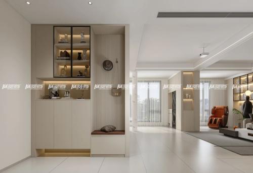 城南印象140㎡|名匠|明凈澄澈的現(xiàn)代風(fēng)設(shè)計！年輕人的最愛！