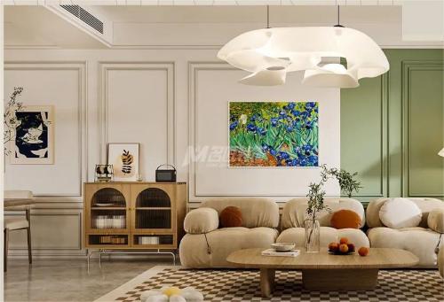 把春天搬進(jìn)家里，牛油果綠打造田園浪漫